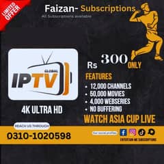 Iptv with 12000+ Live Channels