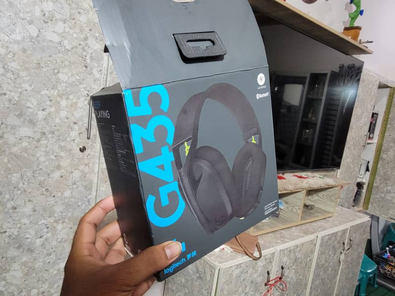 Gaming Headset Logitech G435 Lightspeed Wireless  With BOX 4