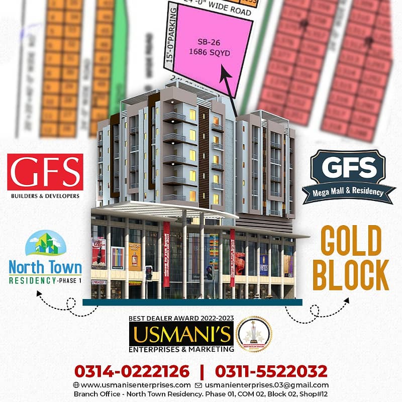 Ground Floor Shops Available On Installment 7