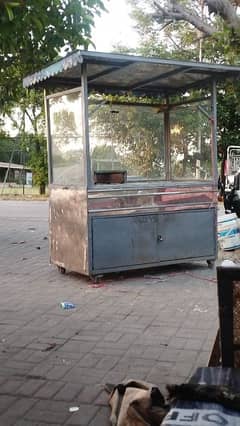 Burger And Chaat Counter With Other Material For Sale
