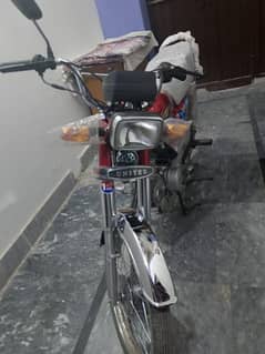 All new condition bike with letter
