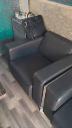 4 single setter sofa with steal frame