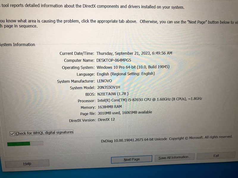 LENOVO ThinkPad T480s Core i7 8TH Gen Laptop 3