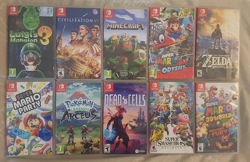 Nintendo switch games 0