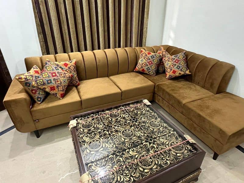 L shaped sofa in whole sale price 1