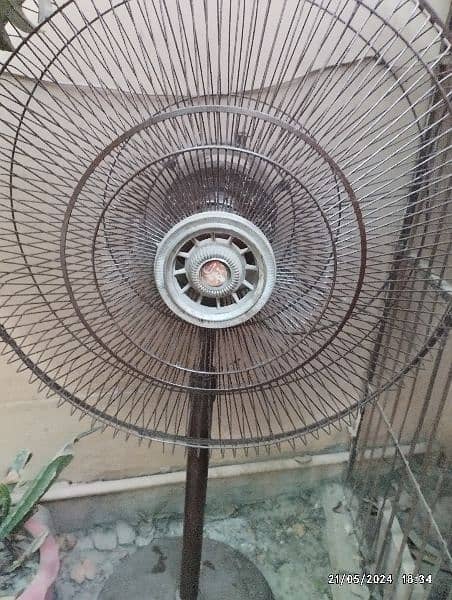24 inches GFC Pedestal Fan Copper winding. 1