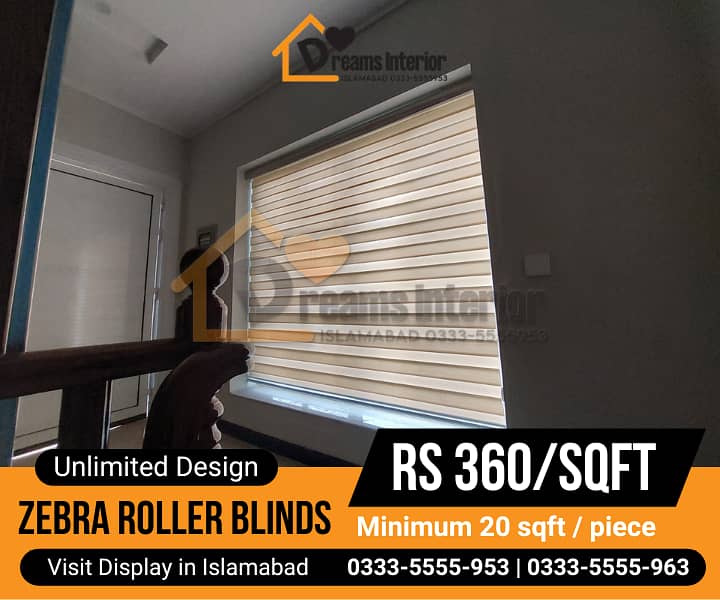 office blinds / roller blinds / zebra blinds / sun block blinds /price 18