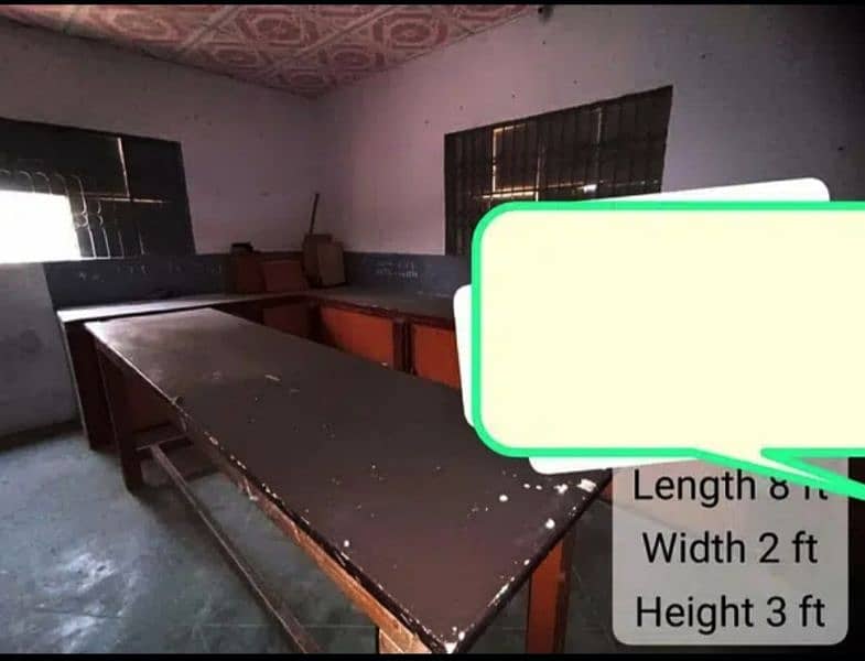 Laboratory Table, School Table, Wooden Table, Study Table,Office Table 1