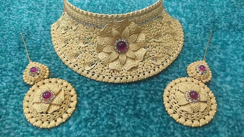 Gold Sets | Customized Gold Sets | Gold bridal set's 10