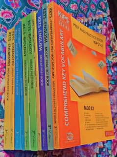 10/10 MDCAT books available for brand new condition