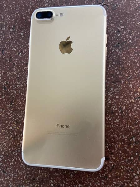 iPhone 7 Plus  PTA approved all ok 10by9 condition  only battery chang 1