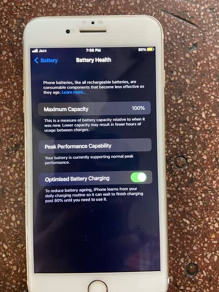 iPhone 7 Plus  PTA approved all ok 10by9 condition  only battery chang 4