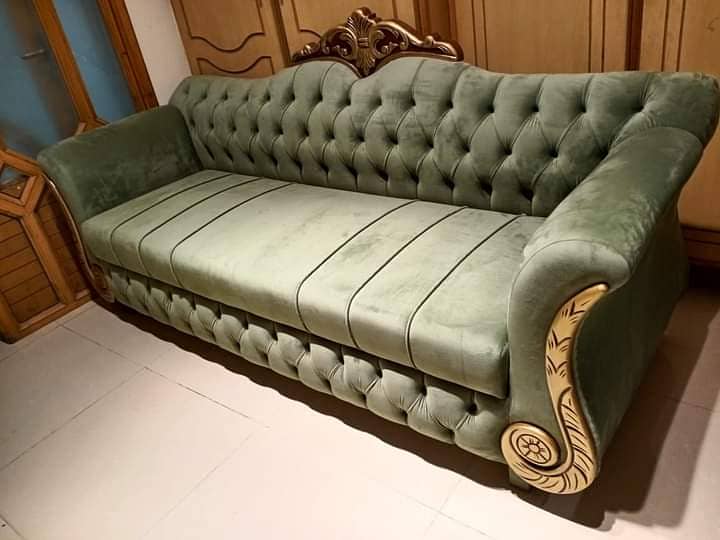 Sofa Set/Six Seater Sofa/Molty Foam Seat/L-Shaped Sofa 7