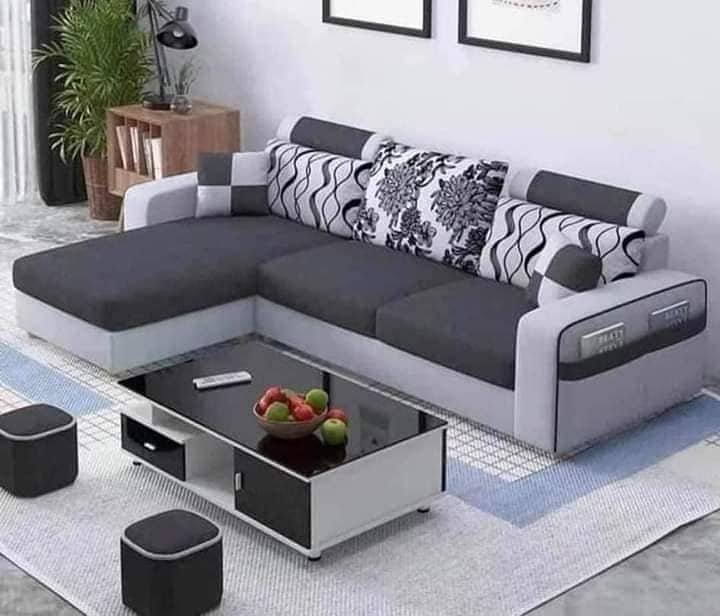 Sofa Set/Six Seater Sofa/Molty Foam Seat/L-Shaped Sofa 15