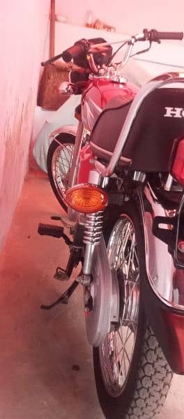 Honda Cg 125 red 2023 0