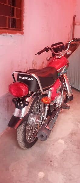 Honda Cg 125 red 2023 6