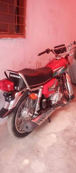 Honda Cg 125 red 2023 7