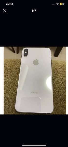 iphone xs max 64 memory non pta 75 battery all ok water prove 0