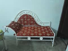 2 seater iron sofa for sale