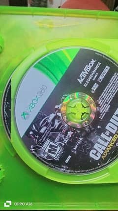Xbox 360 Cod and plants vs zombie