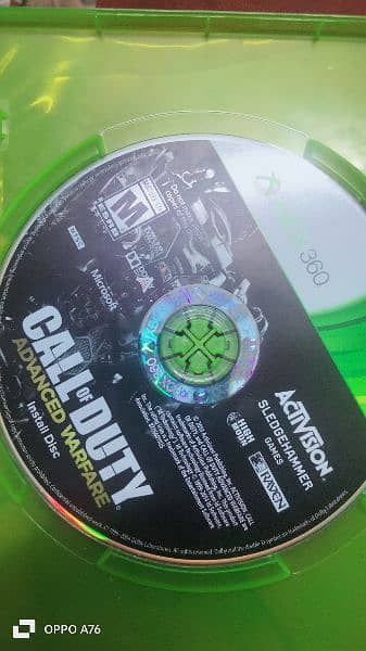 Xbox 360 Cod and plants vs zombie 1