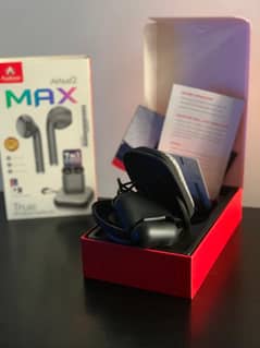 Audionic Airbud Two Max Wireless Earbuds With 7 in 1 Accessories