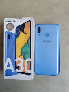 Samsung A30 64/4 with box for sale