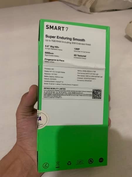 Infinix smart 7  4months used 7