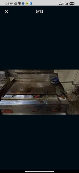 Fryer & Hotplate For Sale For Commercial Use 1