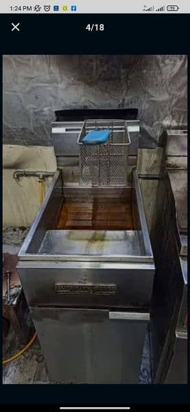 Fryer & Hotplate For Sale For Commercial Use 2