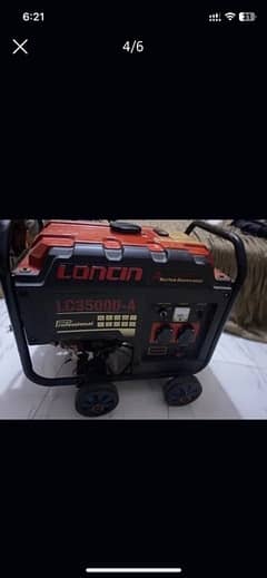 loncin 3500kv Genarator , with gass kit generator