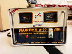 MURPHY STABILIZER A-50 *5000*watt heavy duty