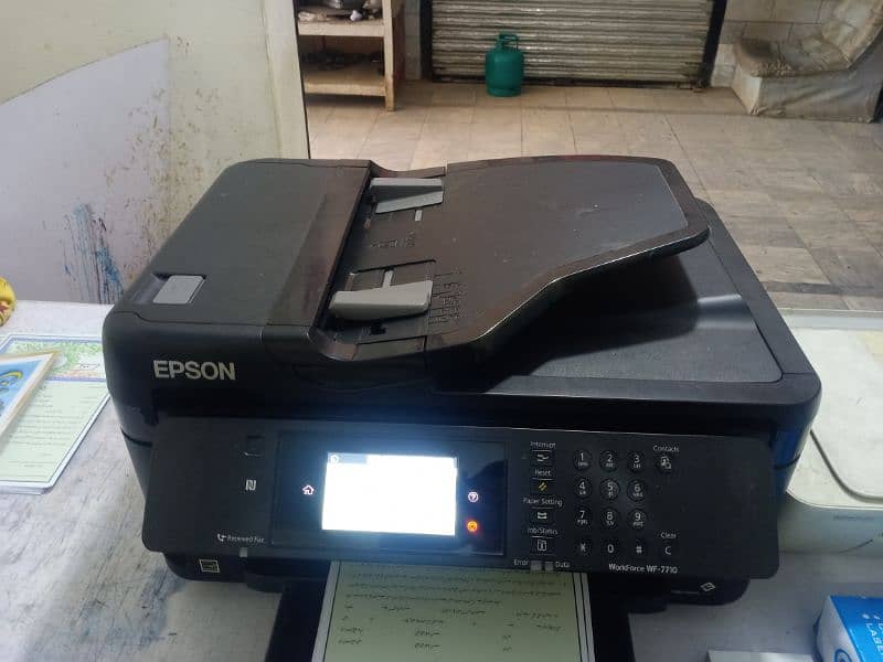 Epson WF-7710 all in one all ok printer 1