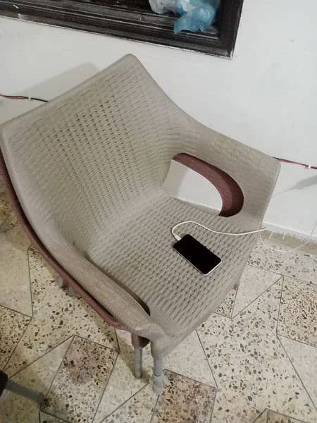 Plastic Chair ( Brown, Red, Golden, Grey ) Per Chair Price 2100 2
