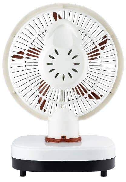 Rechargeable battery oscillator fan AC/DC with removable battery 4