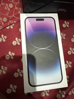 iphone 14 pro max full ok 10/10 with box pta approved 0