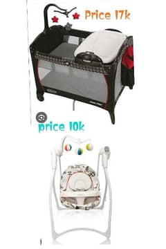 Baby's play pen/ Baby swing/ Baby cradle/item for sale