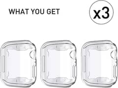 Apple Watch Case 44mm, 3 Pack Full Coverage Case A97