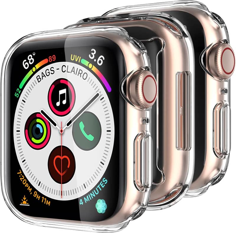 Apple Watch Case 44mm, 3 Pack Full Coverage Case A97 1