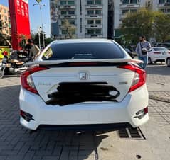 civic x spoiler with light for sale