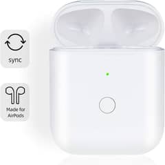 Charging Case for Airpods with Sync Button White APC-02