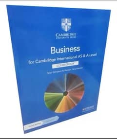 Cambridge Business Book For AS & A Level