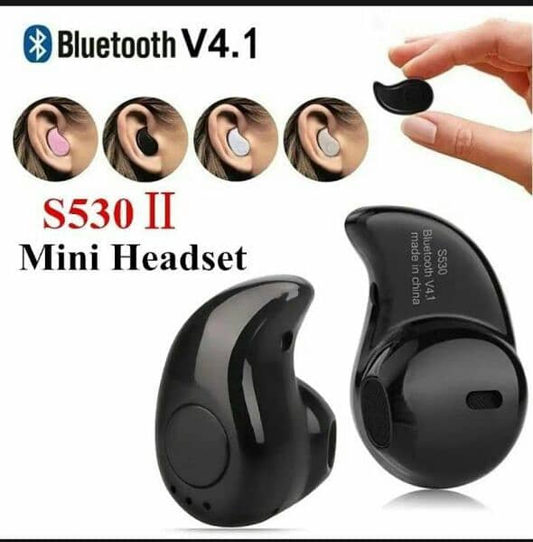 new mini wireless Bluetooth 4.0 stereo in earphone _headset 4