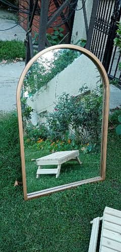 Wall Mounted Arched Mirror