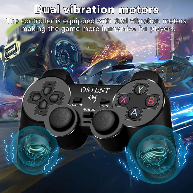 Wired Analog Controller Gamepad Joystick for Sony Playstation A1189 3