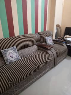 seven seater sofa set in good condition 0