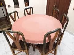 Dinning Table with 6 Chair 0