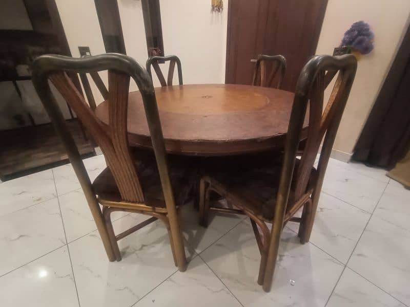 Dinning Table with 6 Chair 4