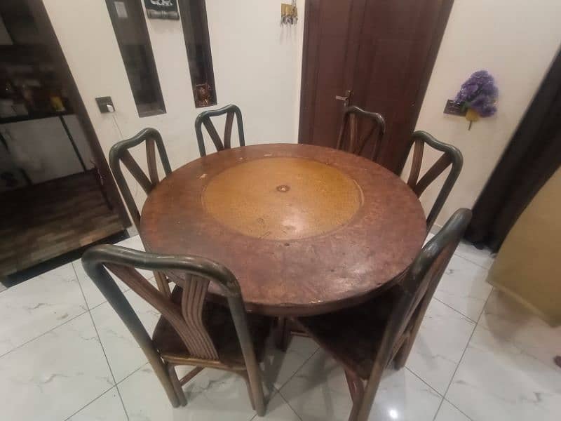 Dinning Table with 6 Chair 5