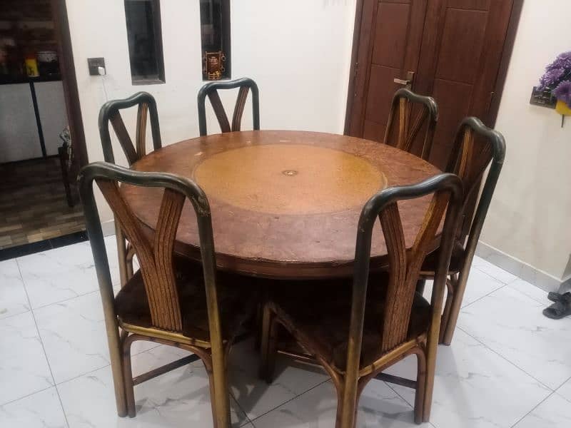 Dinning Table with 6 Chair 7